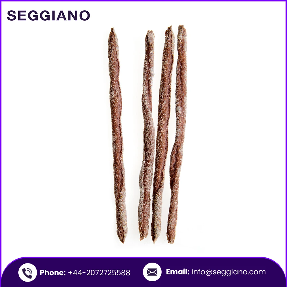 Best Quality Italian Handmade Seggiano Black Rice Grissini 150g