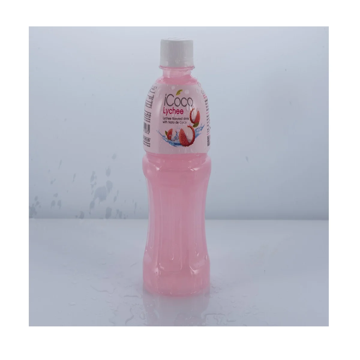 0.32L Beverage GMP Certificated 25% Fruit Juice With Nata De Coco Lychee Flavor iCoco Brand Export From Thailand