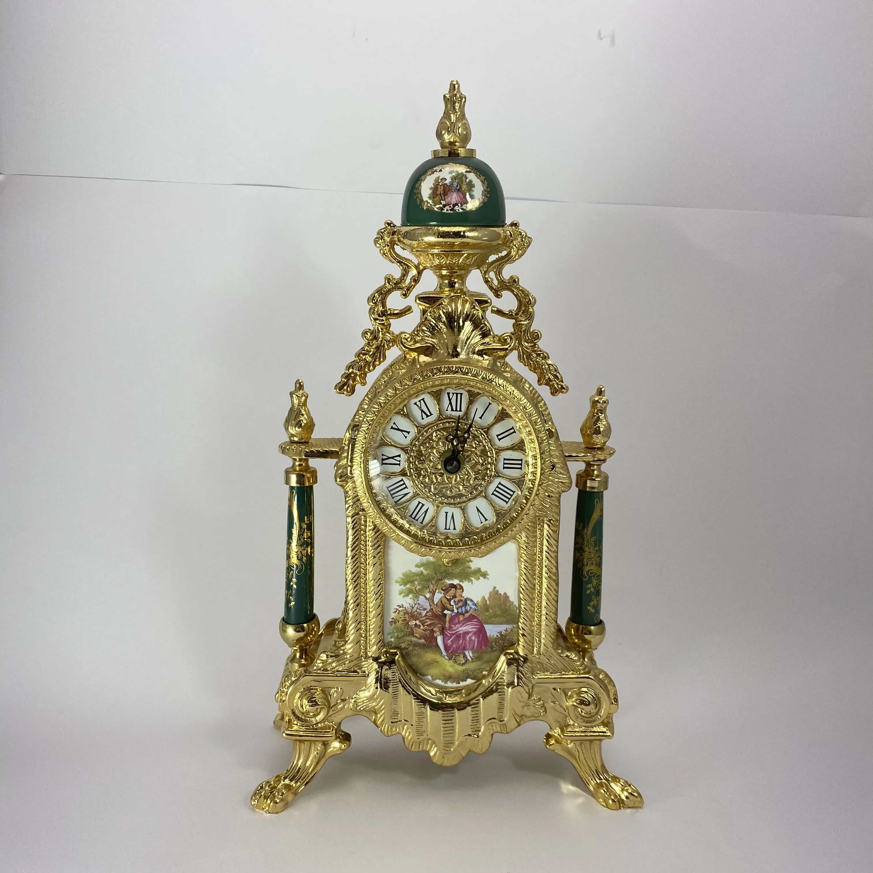 top qualtiy italian handcrafted table desk clock