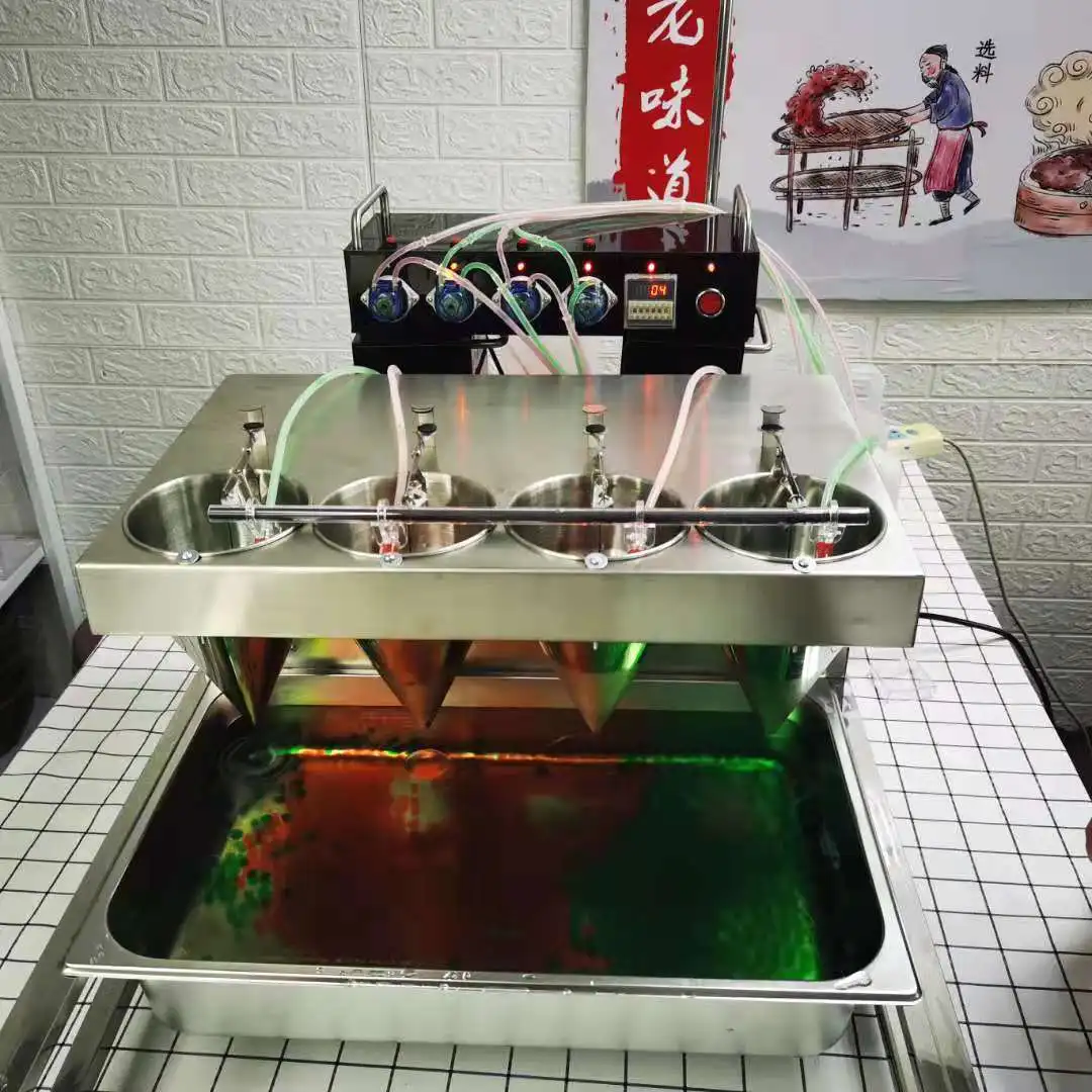 Automatic Bubble Tea Shop Snack Machine Popping Boba Making Machine Pearls Ball Making Machine