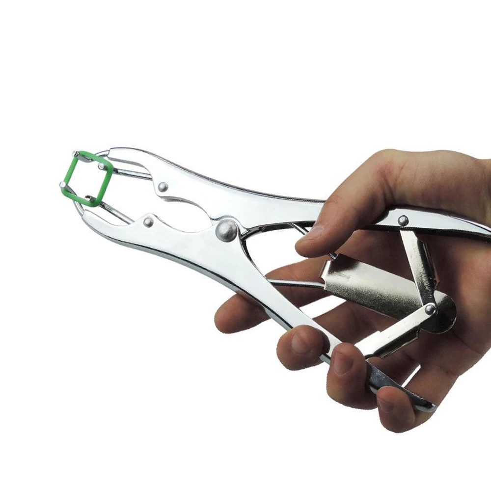 Elastrator Castrating Elastrator Rubber Ring Applicator Veterinary Castration Instruments Elastrator Pliers