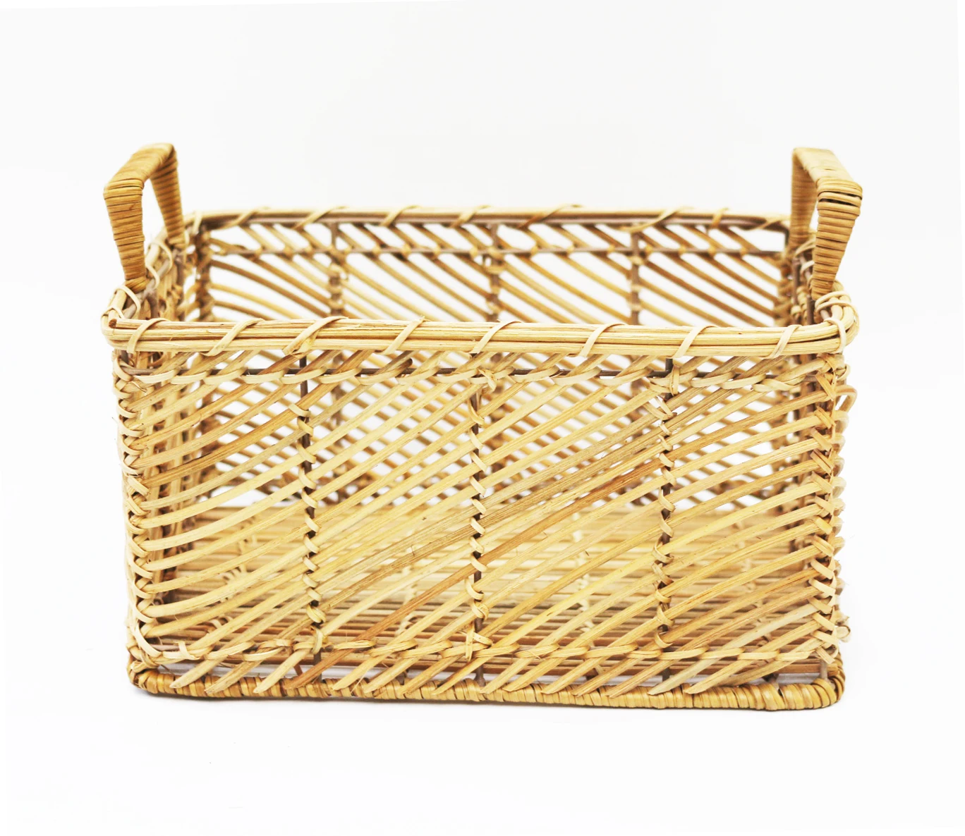 World best selling new trendy handmade rattan boxes use for storing toys books folders in home or offices