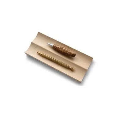 Modern Luxury Wooden Pen Stand Pencil Holder Tray for Desk Organizer Wood Pen Tray Pen Display Case for Hot Sale