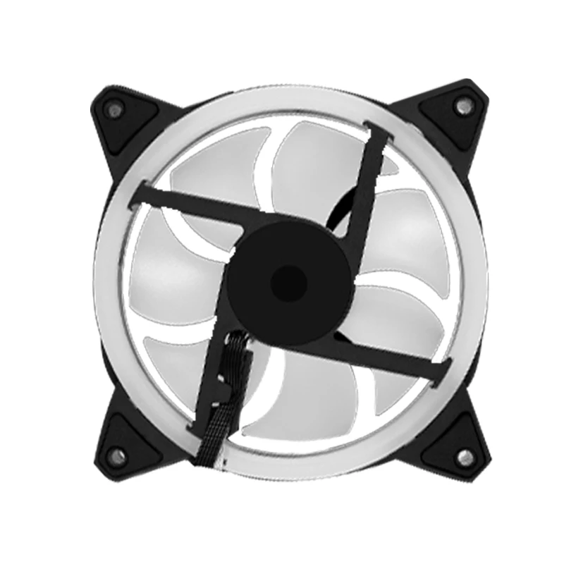 Ready To Ship 12V Computer Radiator Air Cooler Cooling Fans 3Kits Ventiladores RGB Fan 120mm AURA SYNC For PC Case