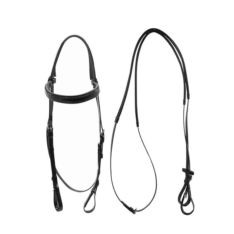 Leather bridle with Super Soft Padding and Embroidery Leather bridle / Horse Riding Equestrian Leather bridle