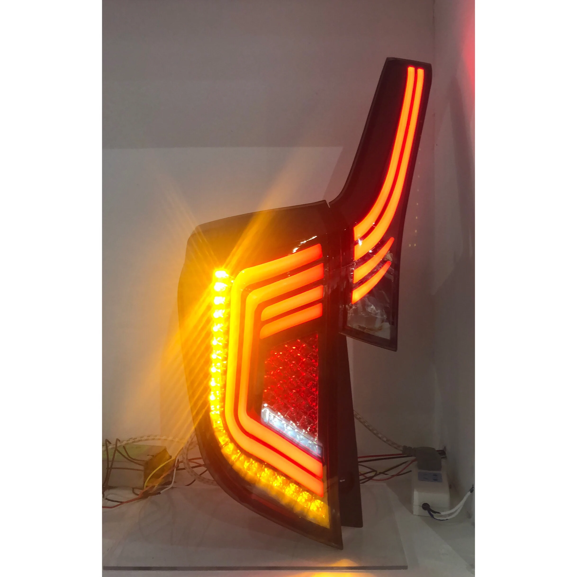 Led tail lamp for honda Fit Jazz taillights rear brake light 2014-UP