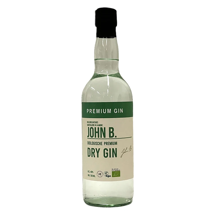 Ботанический Джин, бутылка 700 мл., Чистый органический бренд, органический сертификат