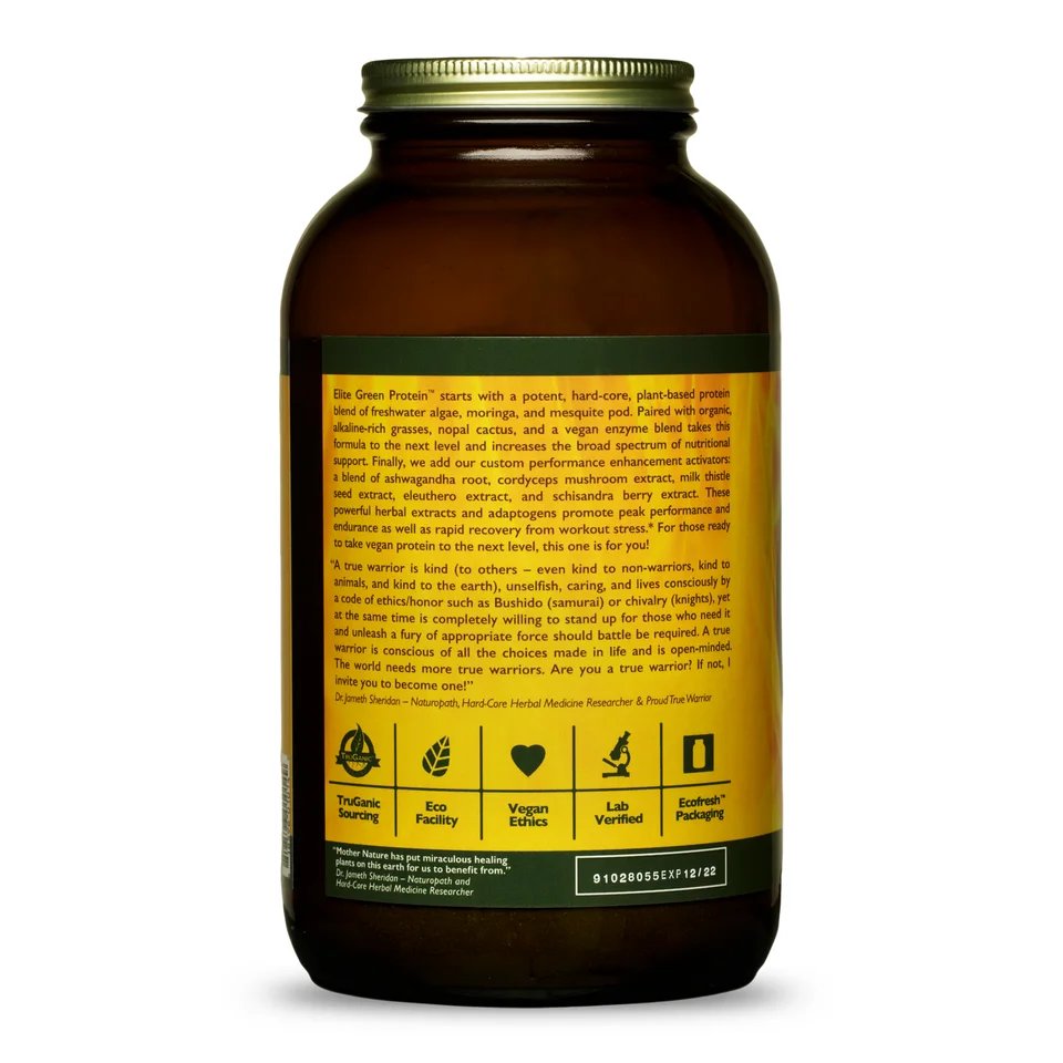 Elite Green Protein 500 grams Powder Health Supplement