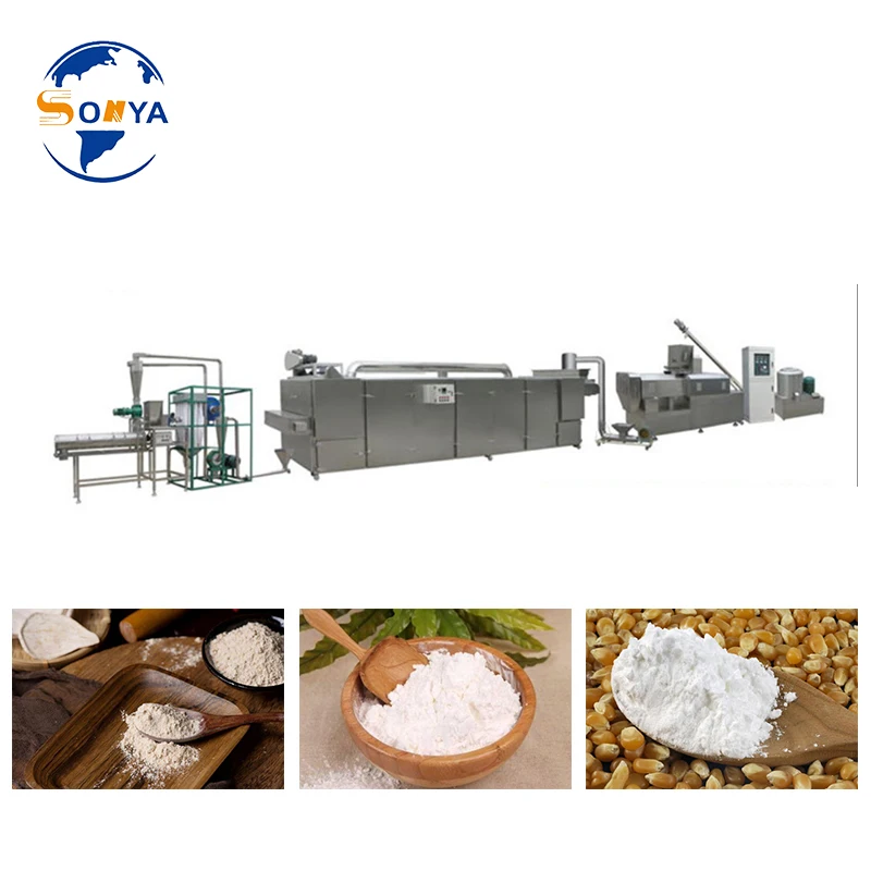 Многофункциональная Автоматическая Модифицированная машина для обработки крахмала экструдирования модифицированного по заводской цене