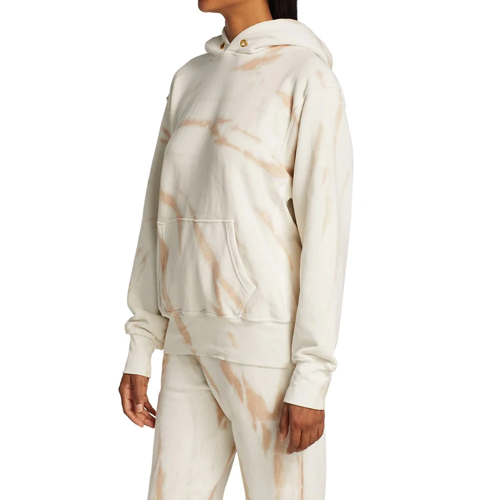 Модная одежда, худи с принтом галстука для женщин