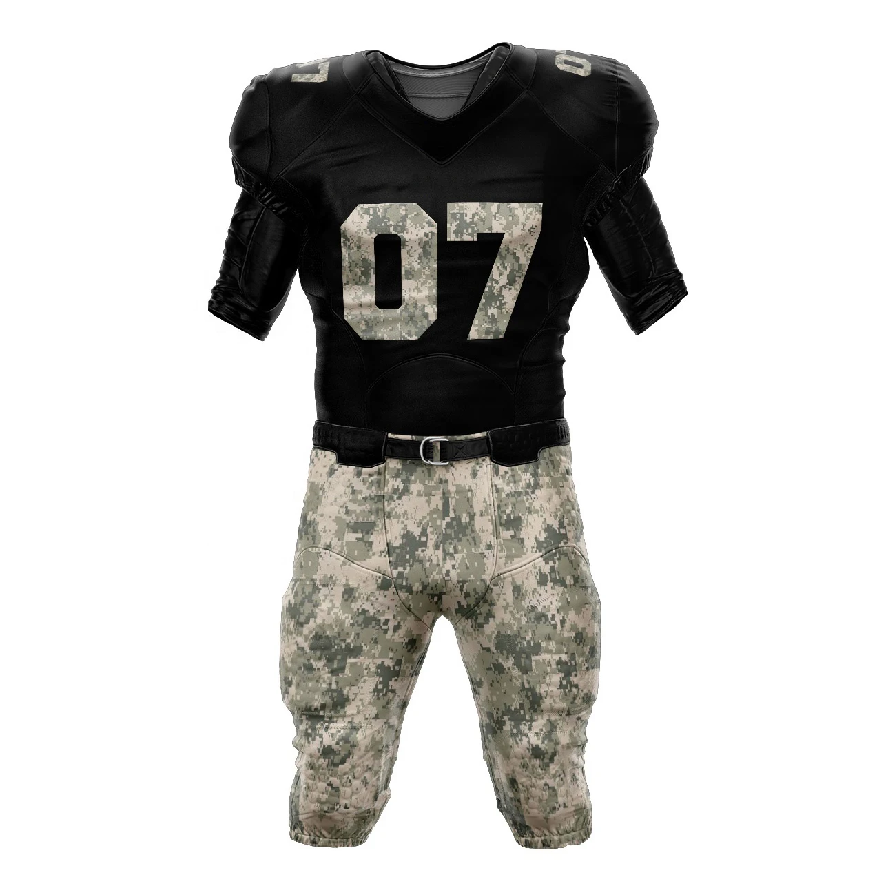 100 % Polyester Sublimation Custom Design American Football Uniform Wholesale American Football Uniform team member sports wear