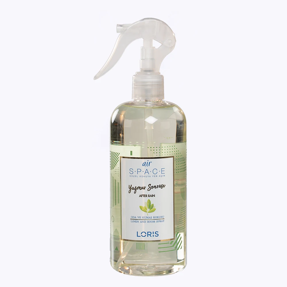 LINEN AND ROOM SPRAY  430 ML AFTER RAIN ORIGINAL BRAND BY LORIS PERFUME FRAGRANCE RAIN SPRAY BOTTLE