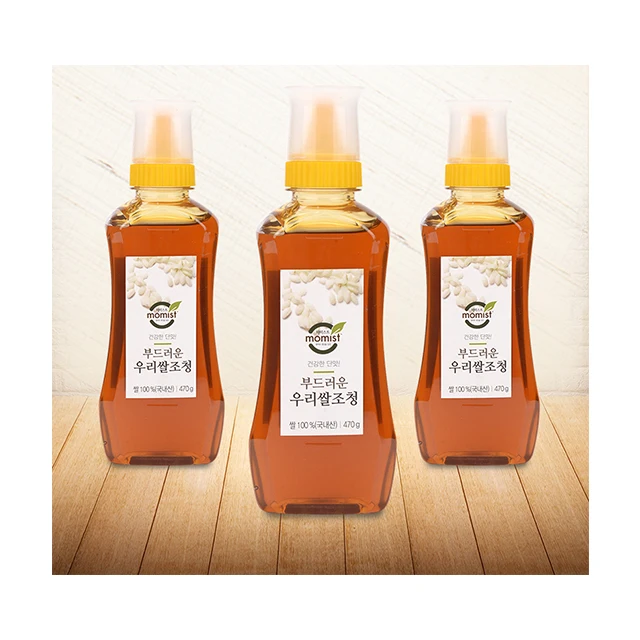 High Quality Mild Korean Rice Syrup Grain Cooking Syrup Product Additive Free Natural Food Liquid Syrup Made in Korea