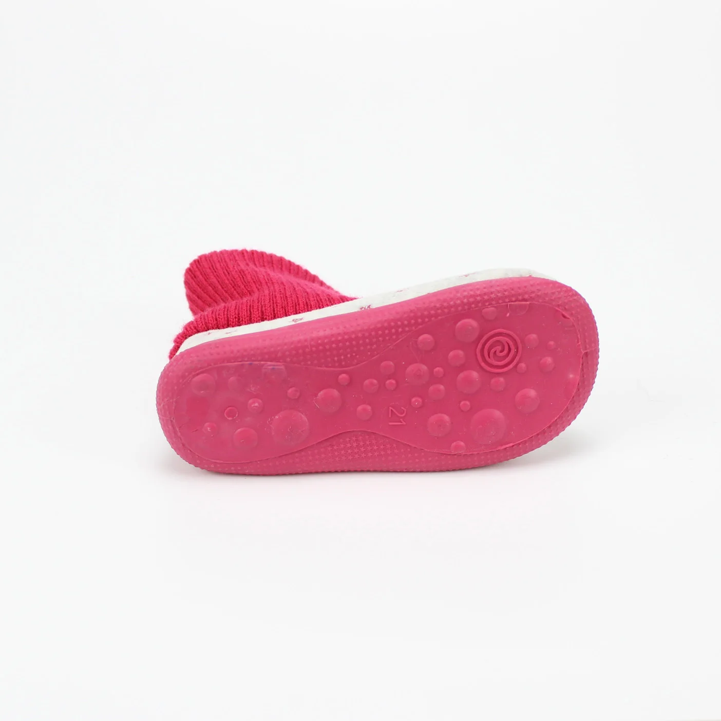 
Wholesale good quality red star soft warm winter home kids TPR outsole boot baby indoor slipper 