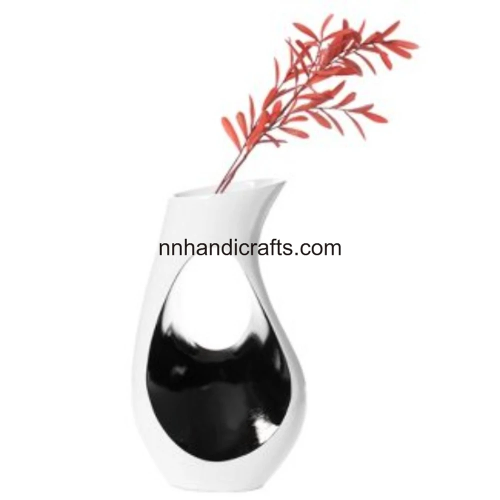 Mediterranean Cast Aluminum Casted Metal Printed Powder Coated Other Vase Modern Unique Floor Vase Other Vase For Indoor Home