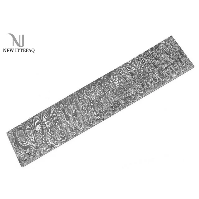 
10 Inch custom handmade damascus steel Billet/Bar For Knife Making 