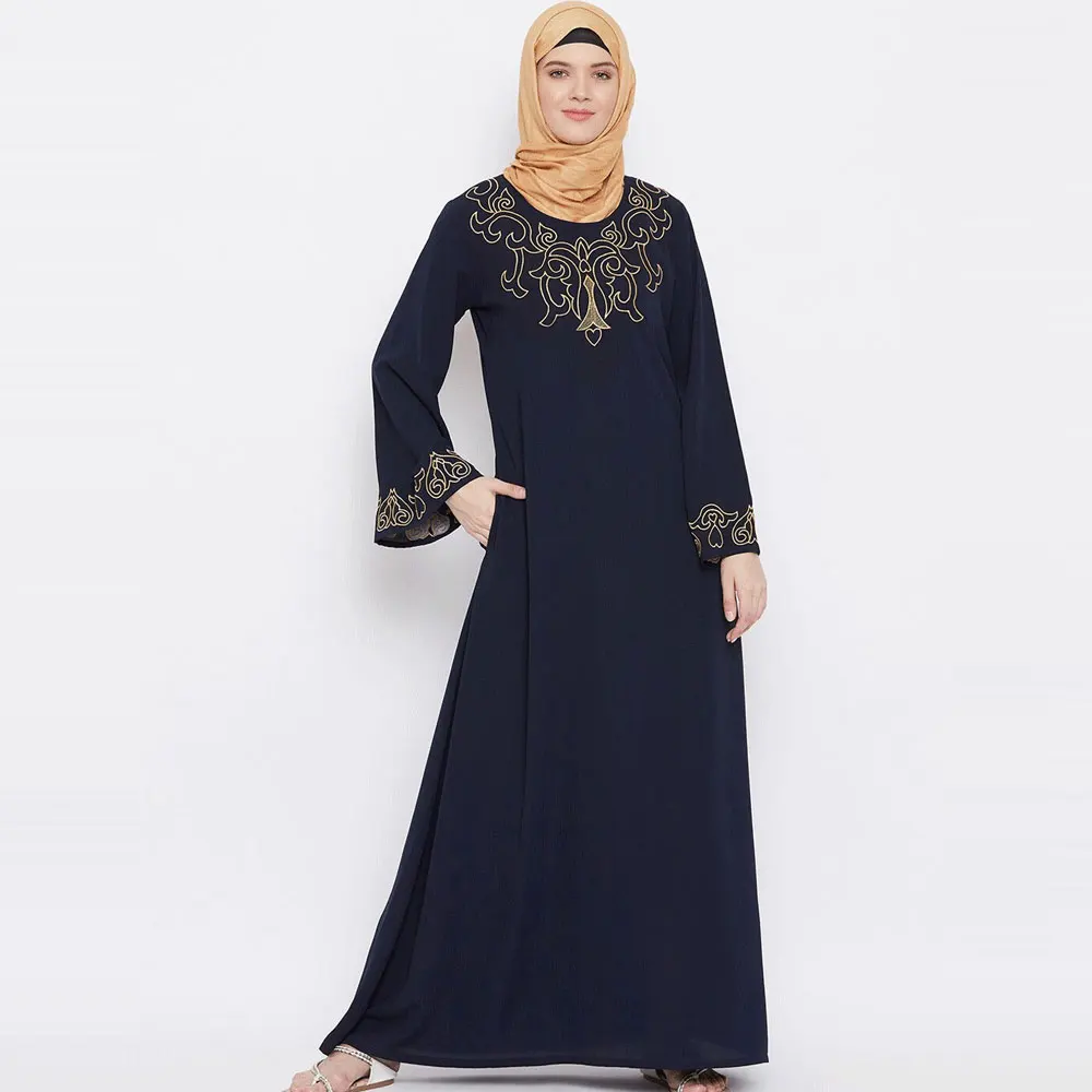 Ladies Hijab Clothes Modern Abaya Dubai Women Islamic Clothing Muslim Dress + Middle East Islamic Clothing