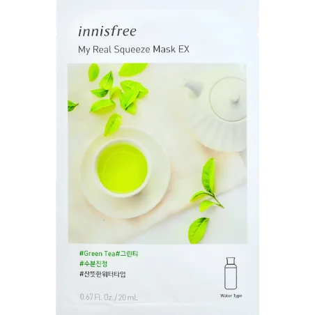 Лидер продаж маска MY REAL сжималка упаковка 20 мл _ Innisfree