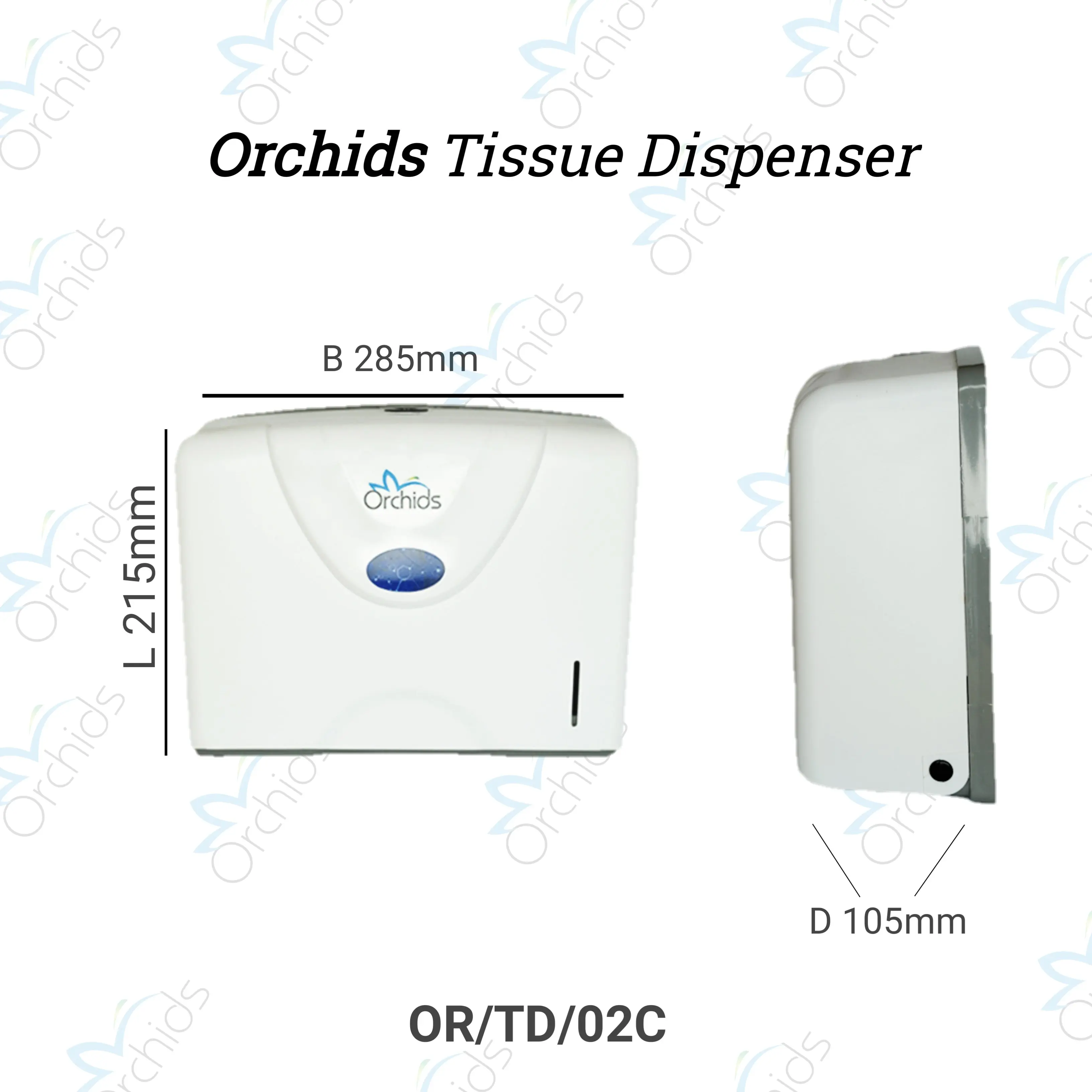 Bulk Purchase Facial Tissue Paper Dispenser / Plastic Tissue Dispenser For Home / Hotel