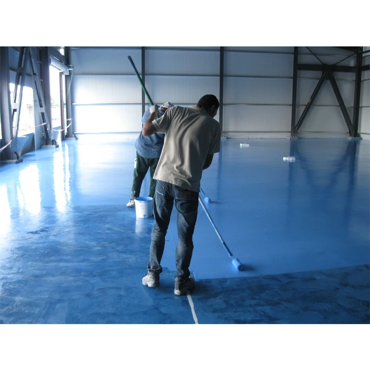 Аттестованный CE EN 13813 эпоксидная краска для пола