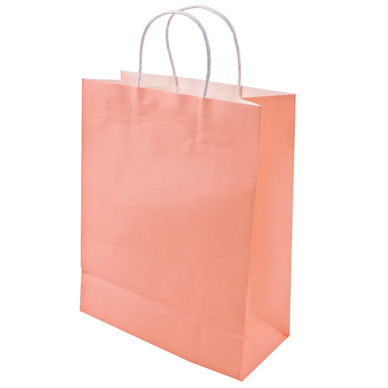 Grocery Cary Paper Bag Customize Design Kraft Shopping Paper Bag Custom Craft Industrial Packaging for Wholesales Products