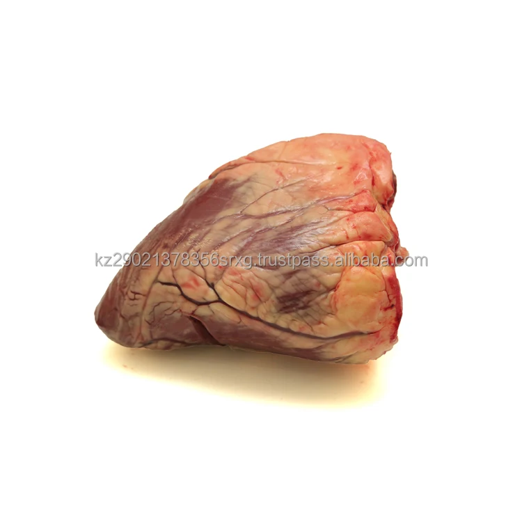 Natural product beef heart vacuum bag for classic goulash and gourmet stew offal representative halal