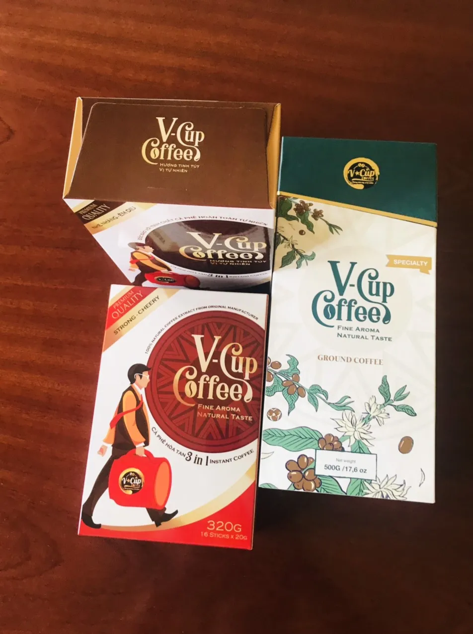 
Vietnam Ground Coffee Robusta Arabica My Viet Gift Set Ground Coffee/3 in 1 Classic/4 in 1 Cappuccino Good Price 