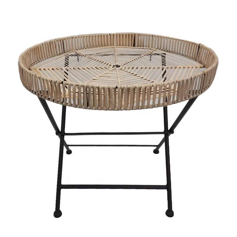 Новое поступление Лидер продаж деревянный круглый боковой столик натуральный современный дизайн журнальный для гостиной спальни ручная работа