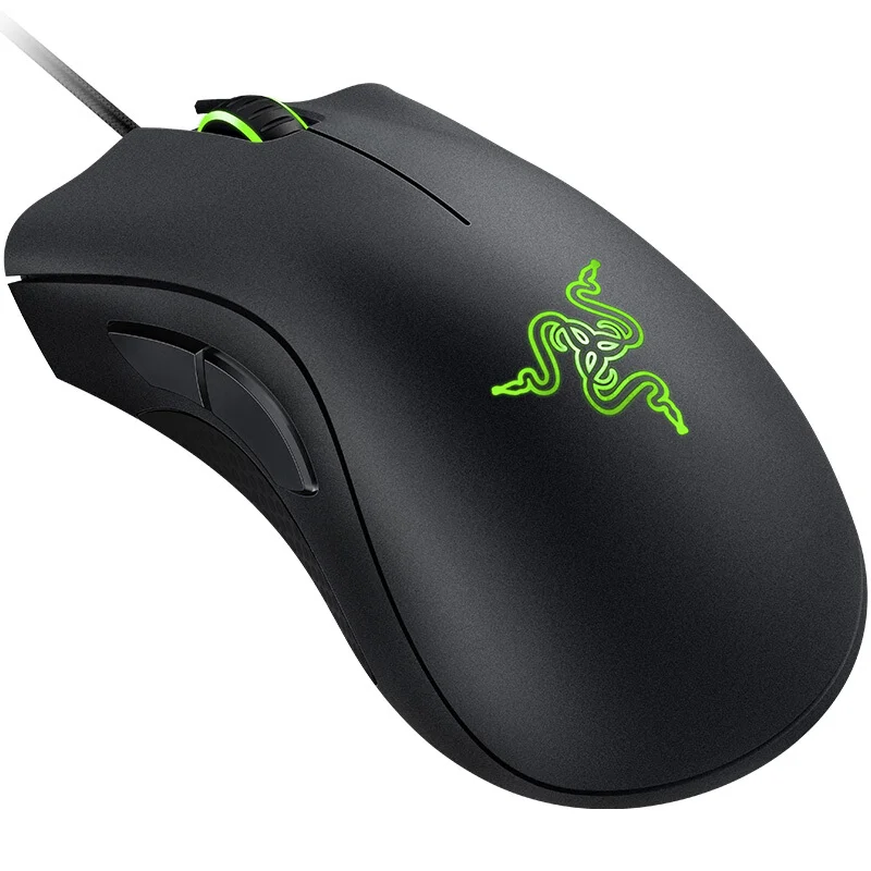  Оригинальная Проводная игровая мышь Razer DeathAdder Essential оптическая 6400 точек/дюйм для ноутбука ПК