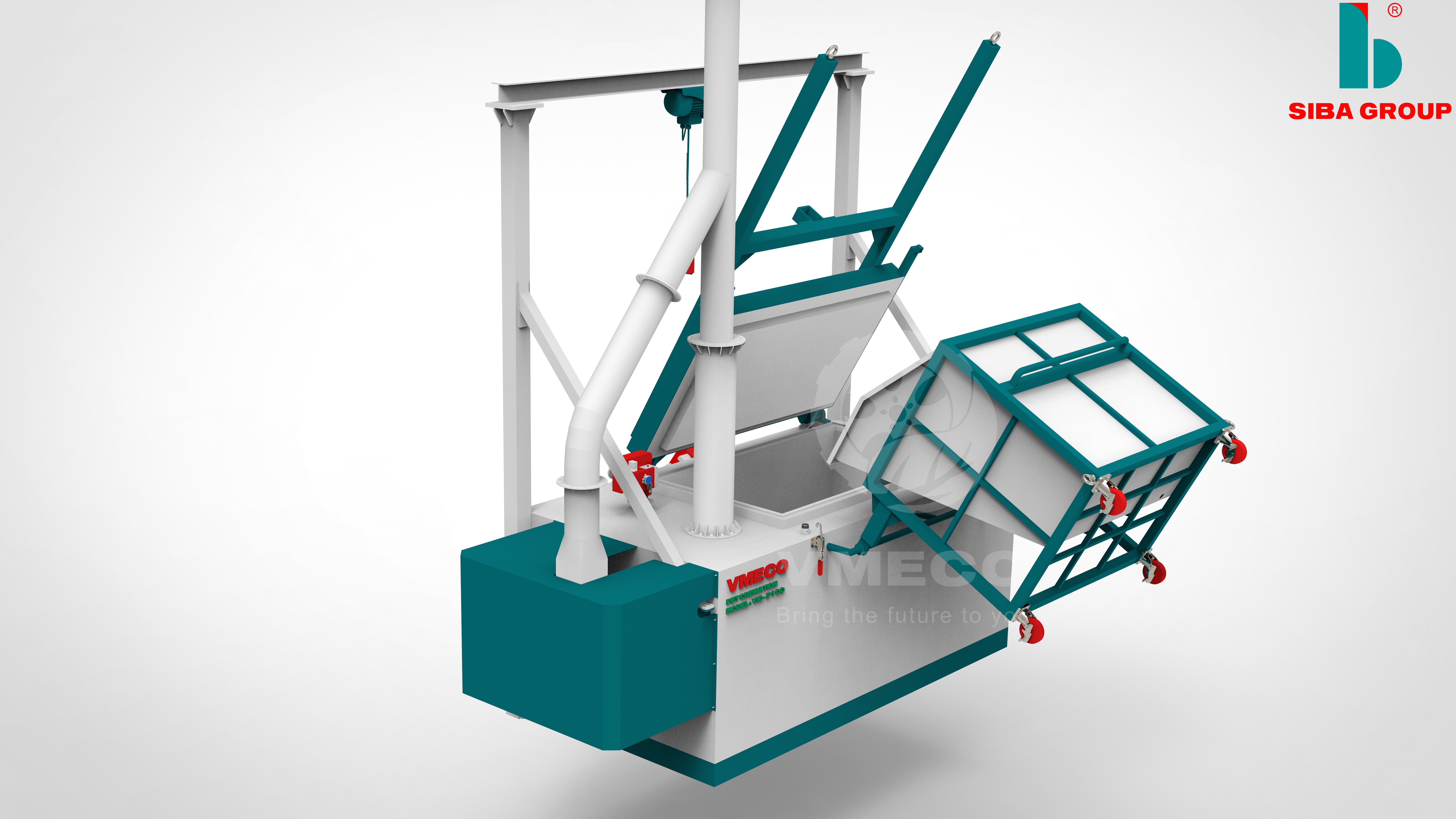 Have 2 years Warranty From Vietnam Have The American Style The New Machinery American Style Swine Incinerator