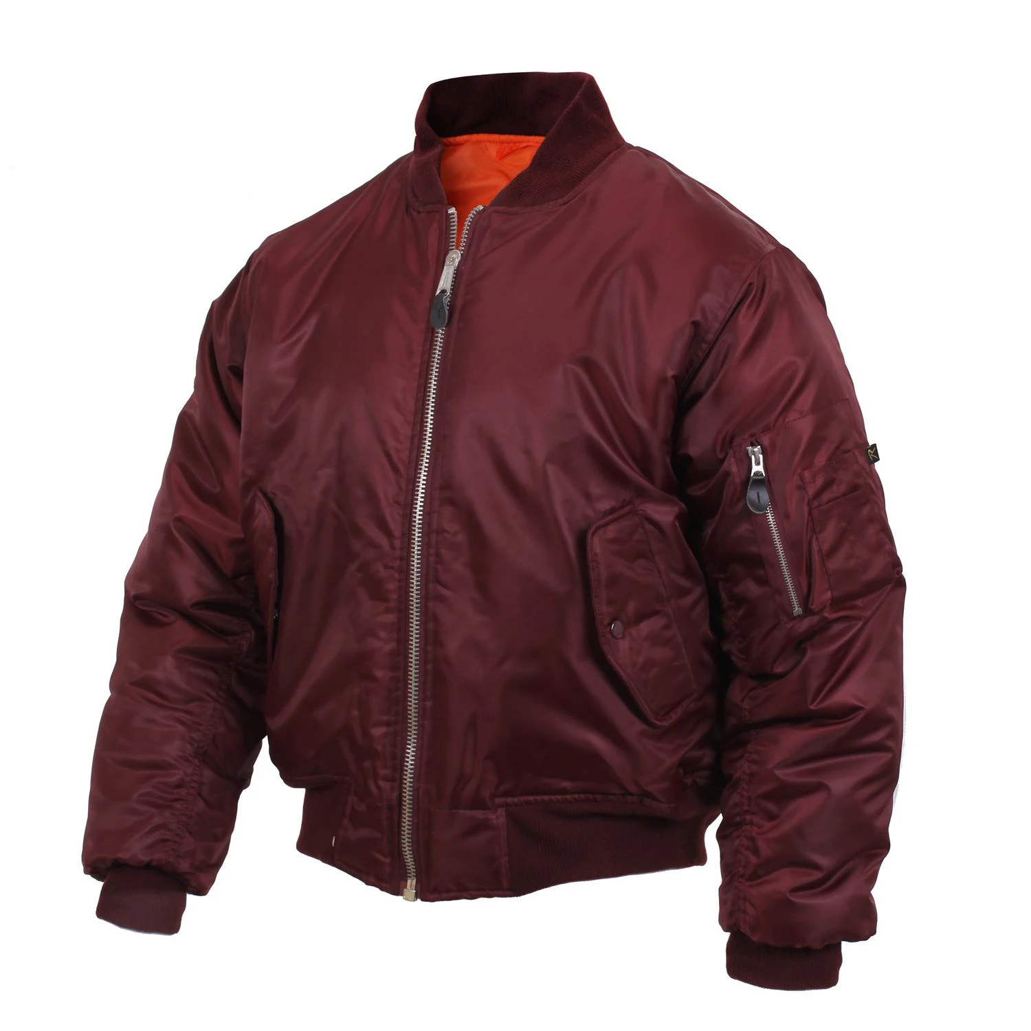 Men Custom Design Winter Wind Breaker Bomber Jacket / red ma-1 bomber jacket / alpha bomber jacket