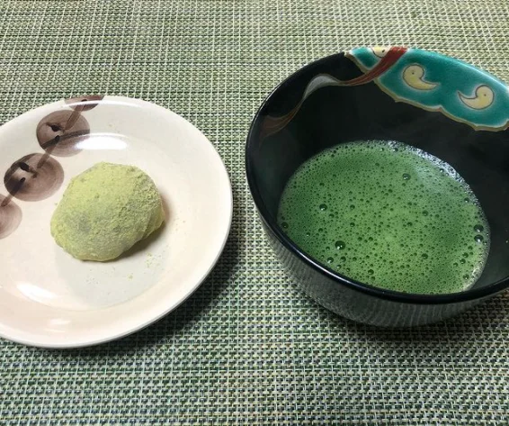 Японский порошок зеленого чая маття для выпечки и приготовления пищи