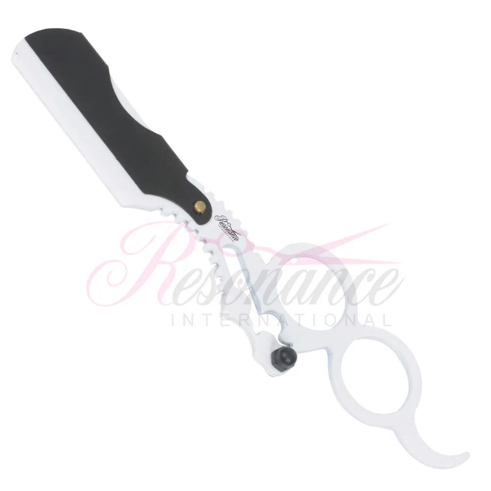 
Wholesale Double Ring Straight Razor Cutthroat Shaving Salon Shavette Rasoi With Leather Case 