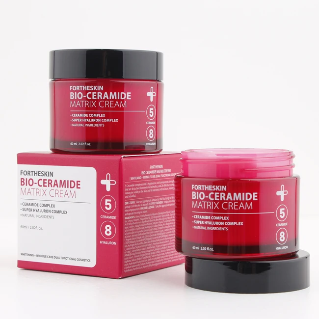 BIO CERAMIDE MATRIX CREAM for Korean Skincare Cosmetics Wrinkle Smoothing Day Cream Hydrates, Firms Morning cream