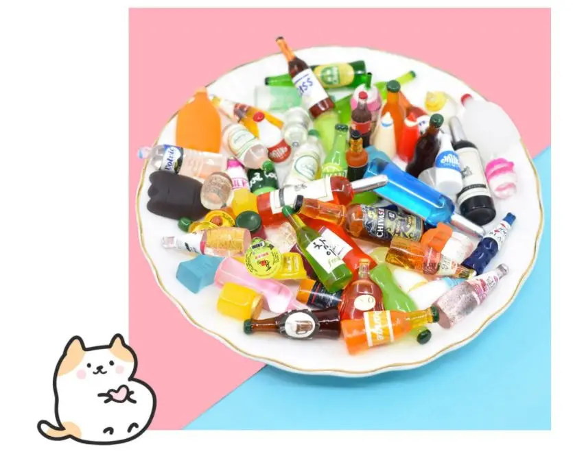 Slime Charms Cute Set Resin Charms Mixed Assorted Candy Sweets Resin  for DIY Craft Making and Ornament Scrapbooking