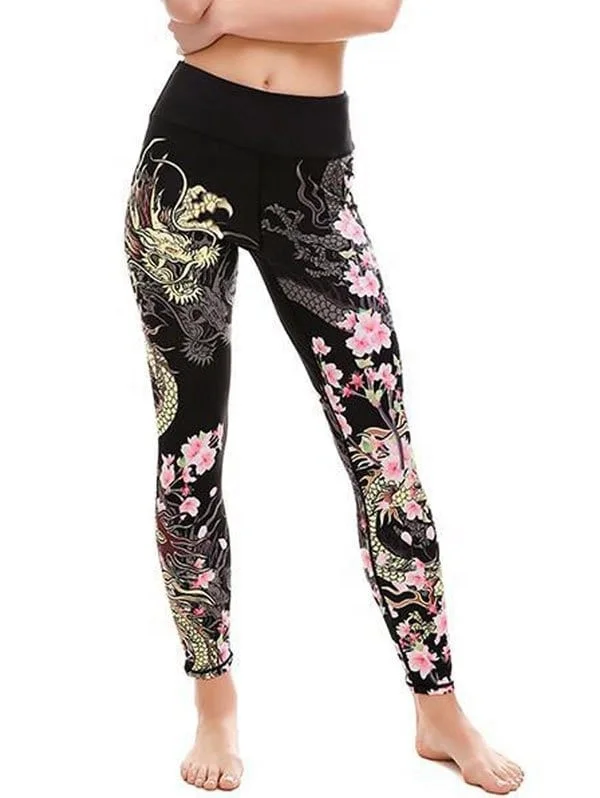 Unicorn Leggings Women Leggins Fitness Legging Sexy Pants High Waist Push Up Shiny 3d Printed Rainbow Star Cat Donuts