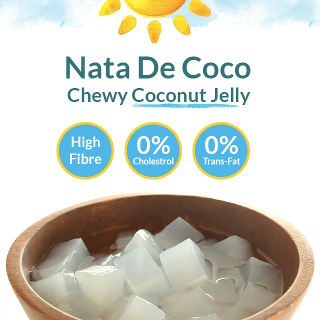 High Quality Dole Fruit Ingredients, Nata De Coco in Water from Dole, Bulk supplier of fruit ingredients