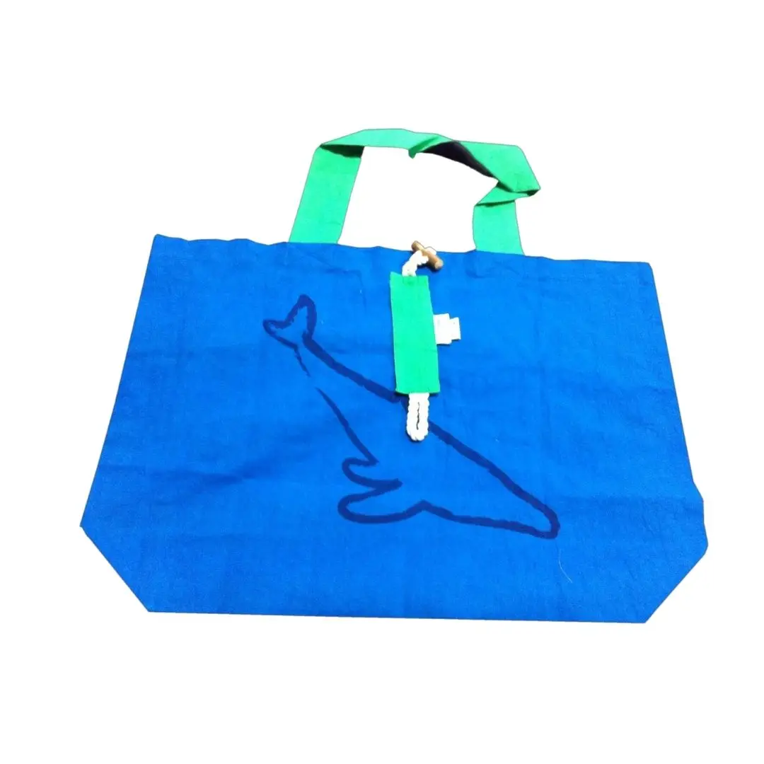 Fairtrade Certified Washable Custom Printed Lite Green Cotton Shoulder Bag For Supermarket Grocery Shopping