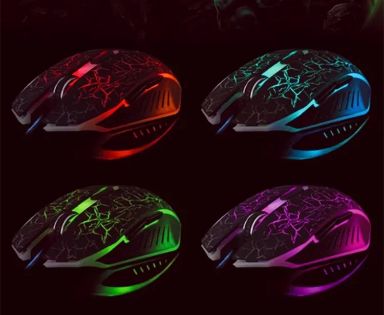 Game Mouse Silent Ergonomic 7 Keys Gaming Mouse