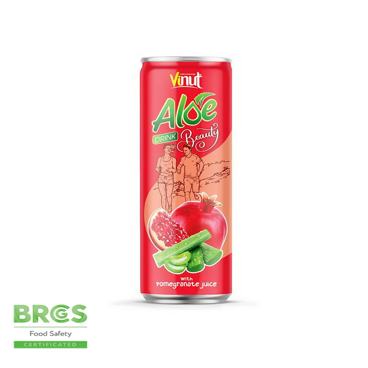 Напиток VINUT Beauty с экстрактом алоэ вера и гранатовым соком, 250 мл