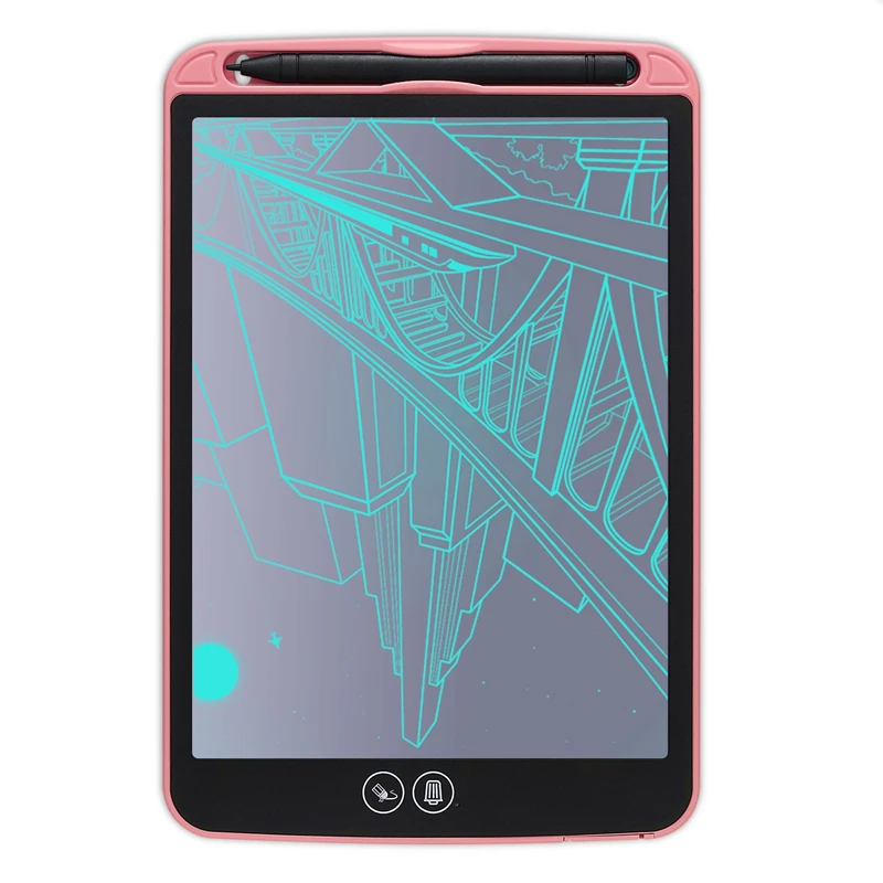 8,5 дюймов ЖК-дисплей писатель магнитная доска для зарядного устройства с частичной удалить функция