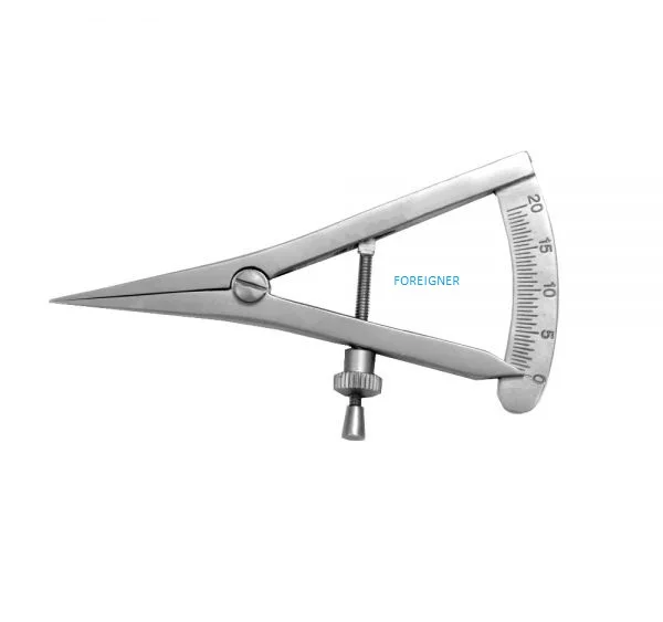 Castroviejo Caliper, 7cm, 20mm Measuring Range