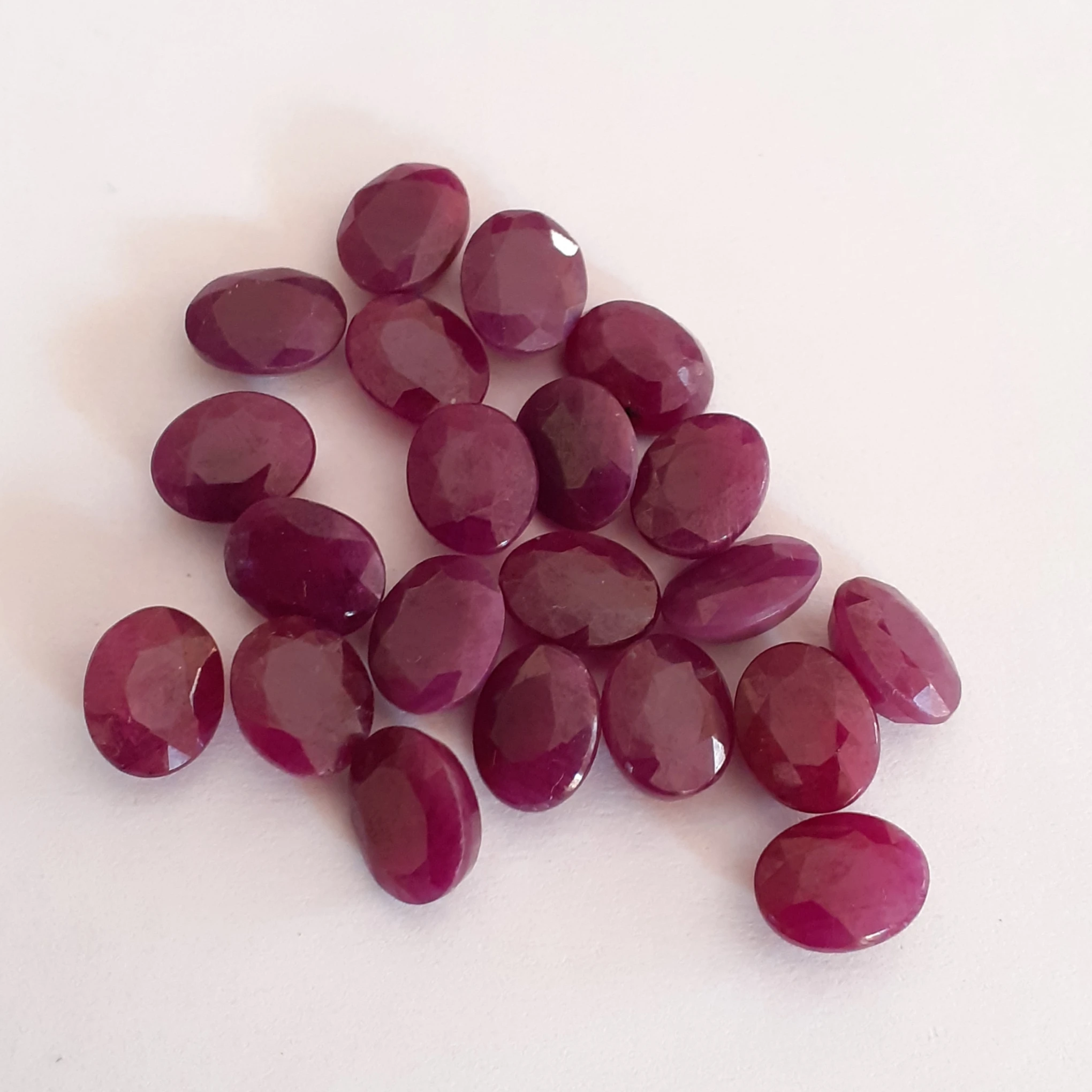 Loose Gems Ruby Ovals 10x8