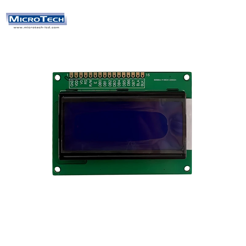 FTN monochrome SPLC780D1 lcd 1602 1604 dot matrix COB blue screen i2c 16X4 character MPU lcd display module