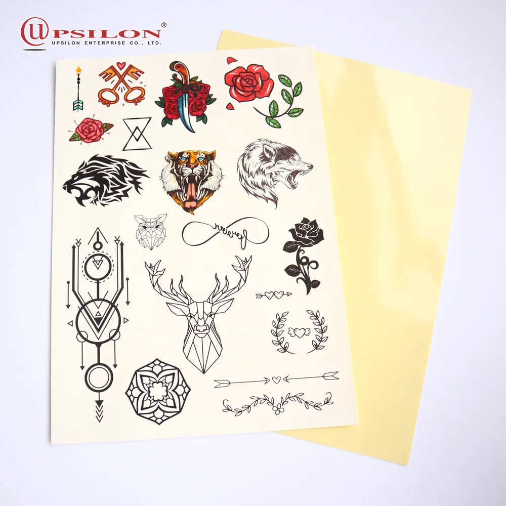 Sticker DIY Printable Fashion Tattoo Paper