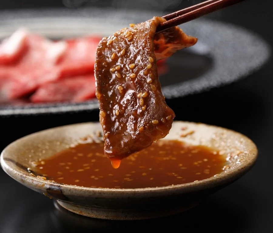 OEM Private Label Japanese BBQ Marinade Dipping Soften The Meat Texture 12 Months Shelf Life Yakiniku Sauce