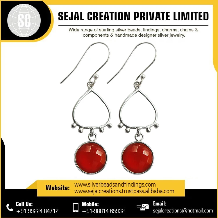 Trendy Earrings 925 Silver Earrings Bulk Exports at Wholesale Price Wholesale Dubai Gold Stud Earrings Jewelry Women Cute Gift P