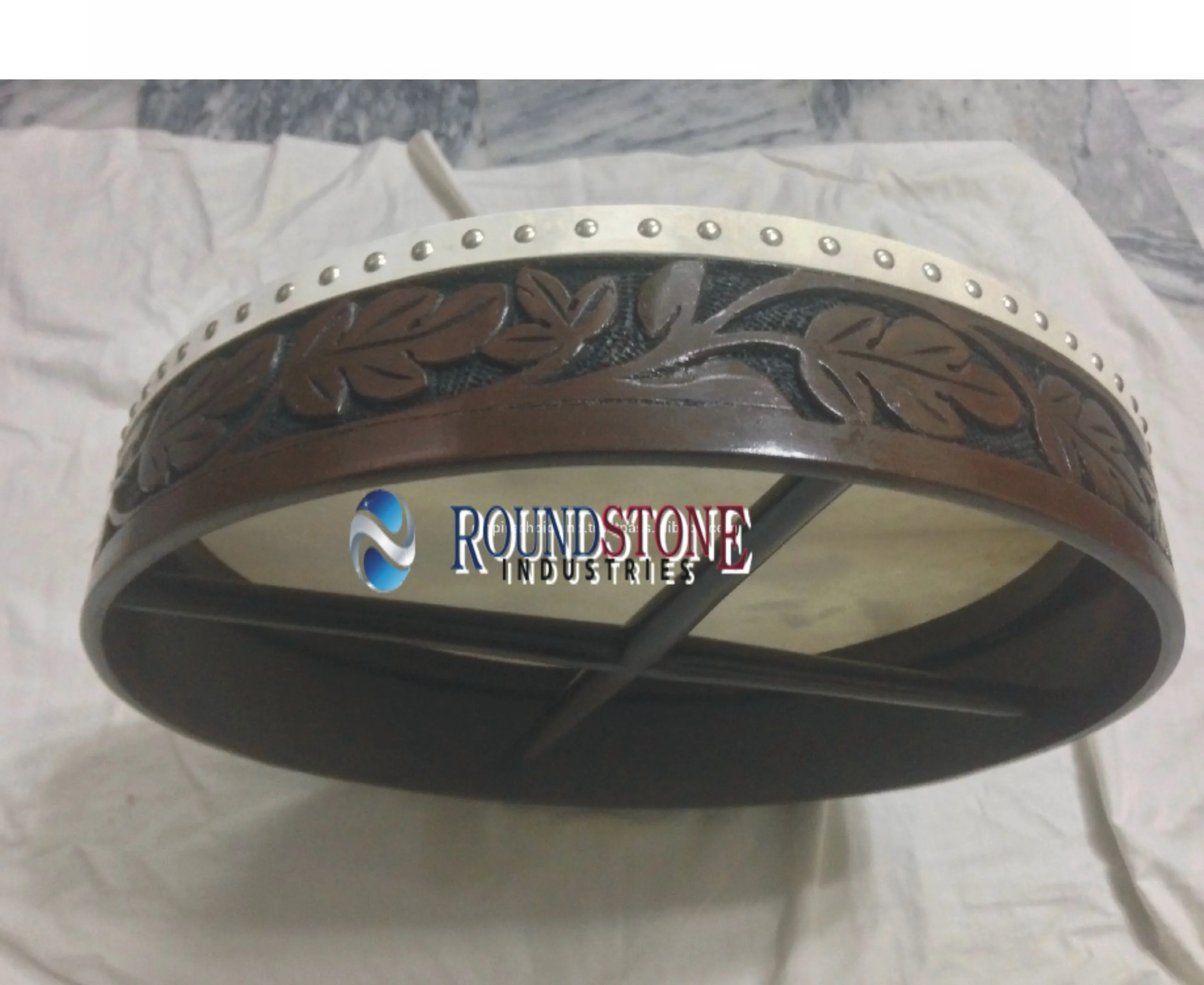 Настраиваемый ирландский бодхран темно-зеленого цвета