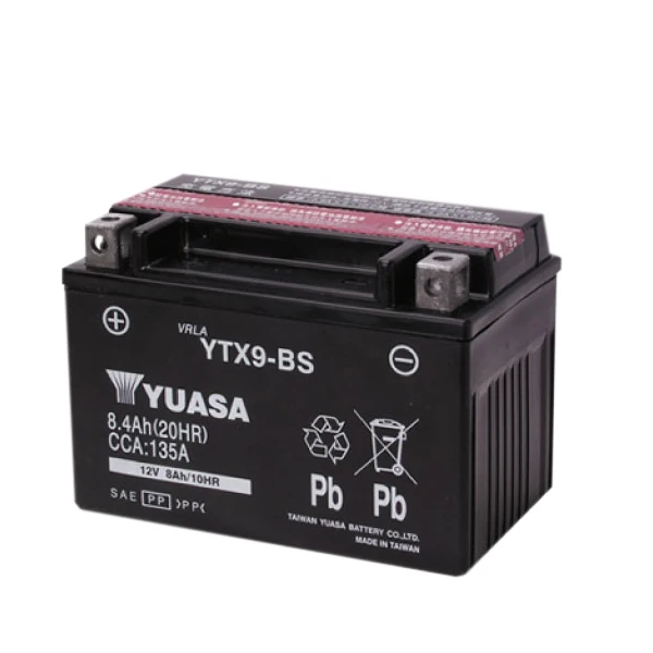 YTX9-BS 8ah 12v аккумулятор для мотоциклов Suzuki