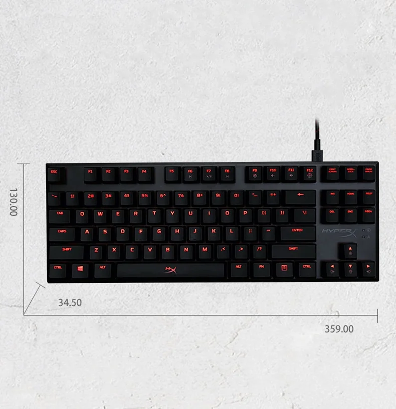laptop accessories 87 keys hyper x Alloy FPS Pro wired keyboard gaming